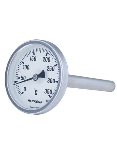 Ø63mm Arkadan Bağlantılı Bi-Metal Termometre, Prometre, Sıcaklık Ölçerler